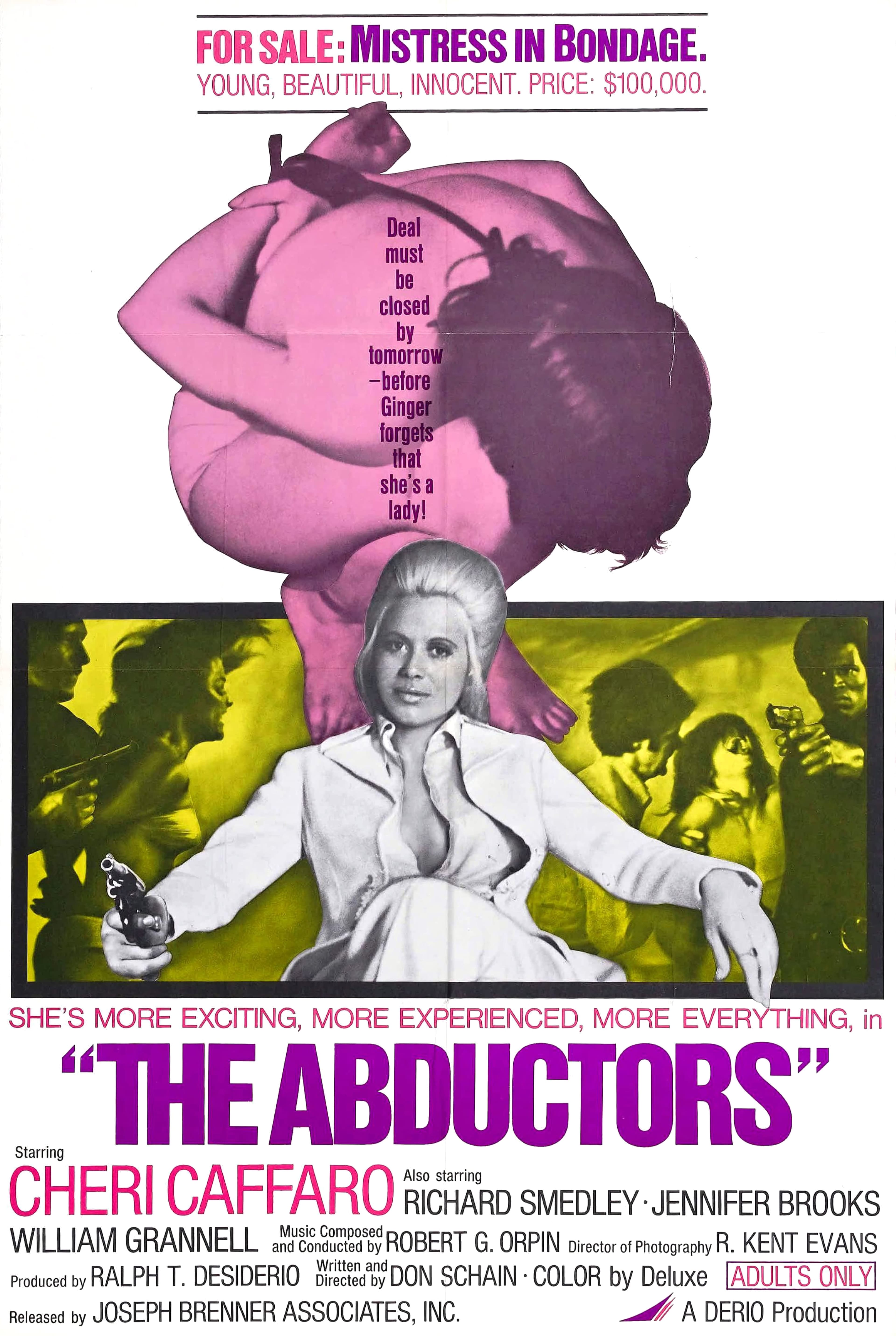 The Abductors, Cheri Caffaro Exploitation Thriller, 1972