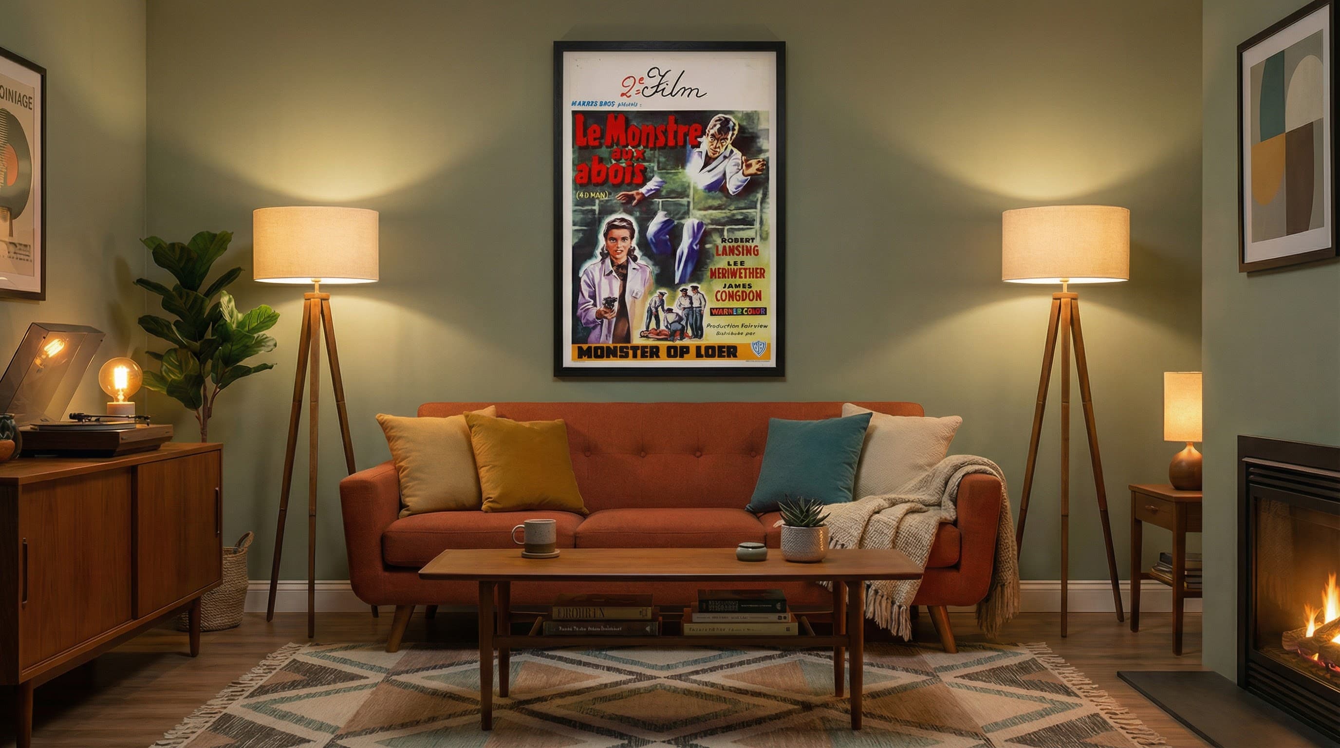 Le Monstre aux abois (4D Man), Robert Lansing, late 1950s 2