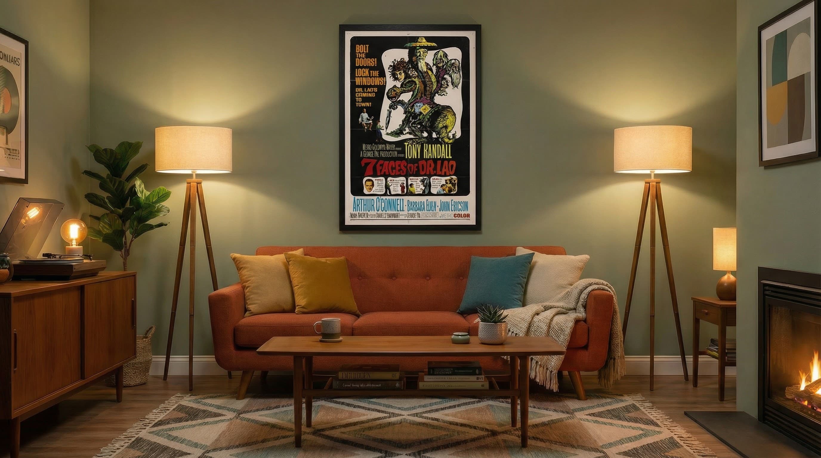 7 Faces of Dr. Lao, Tony Randall & George Pal Fantasy, 1964 2