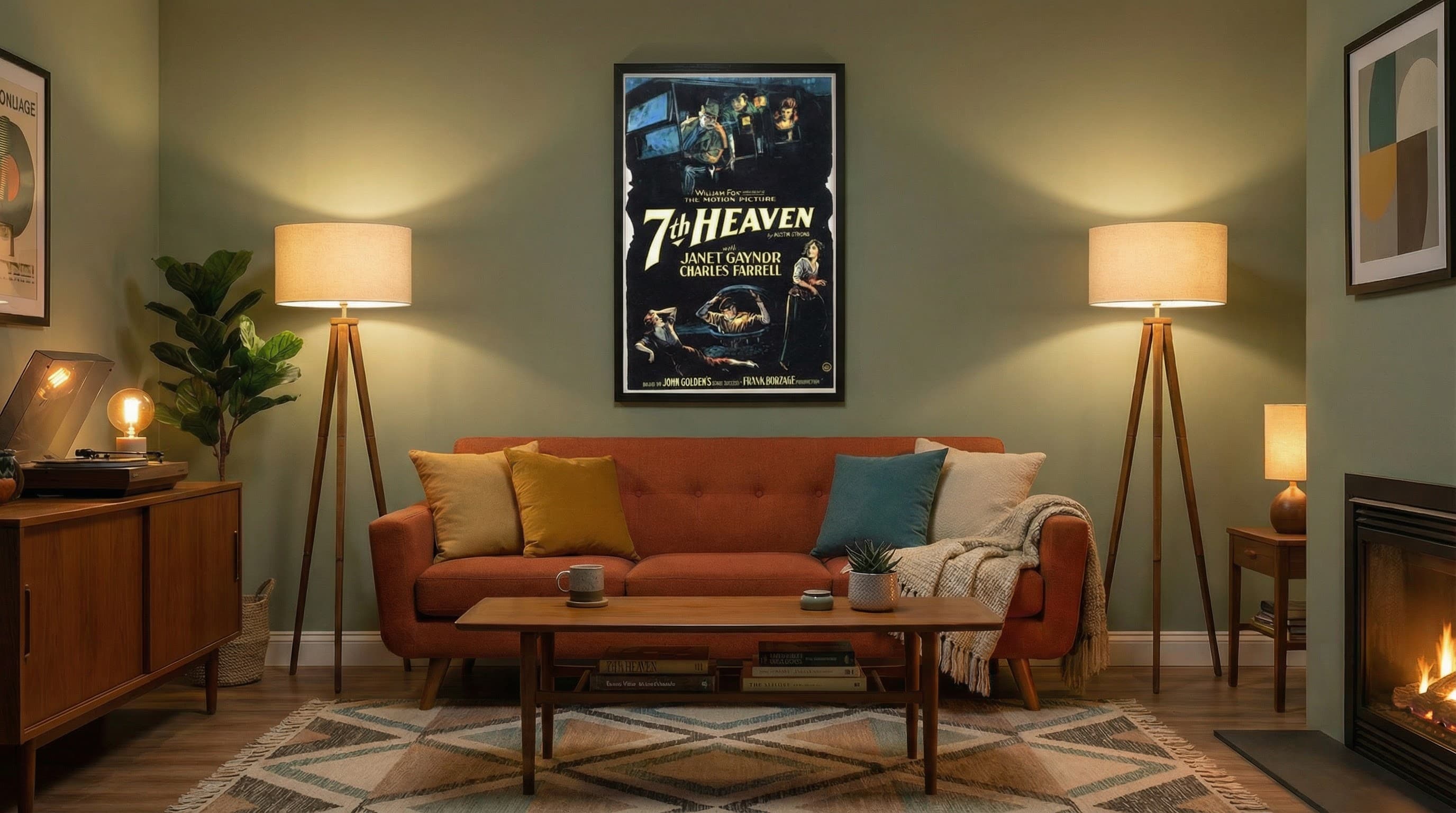 7th Heaven with Janet Gaynor & Charles Farrell, late 1920s 2