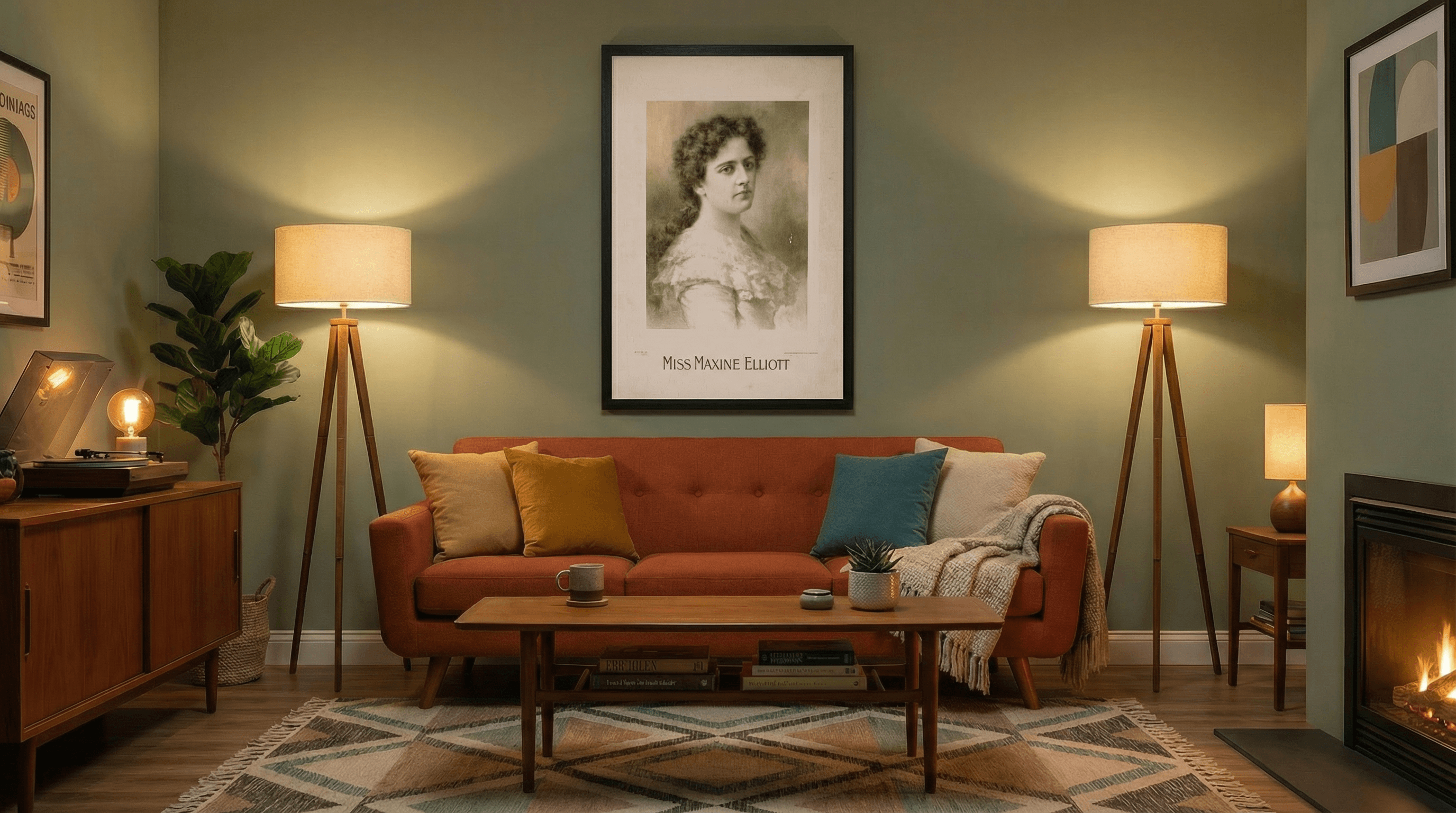 Miss Maxine Elliott, theatrical portrait poster, early 1900s 2