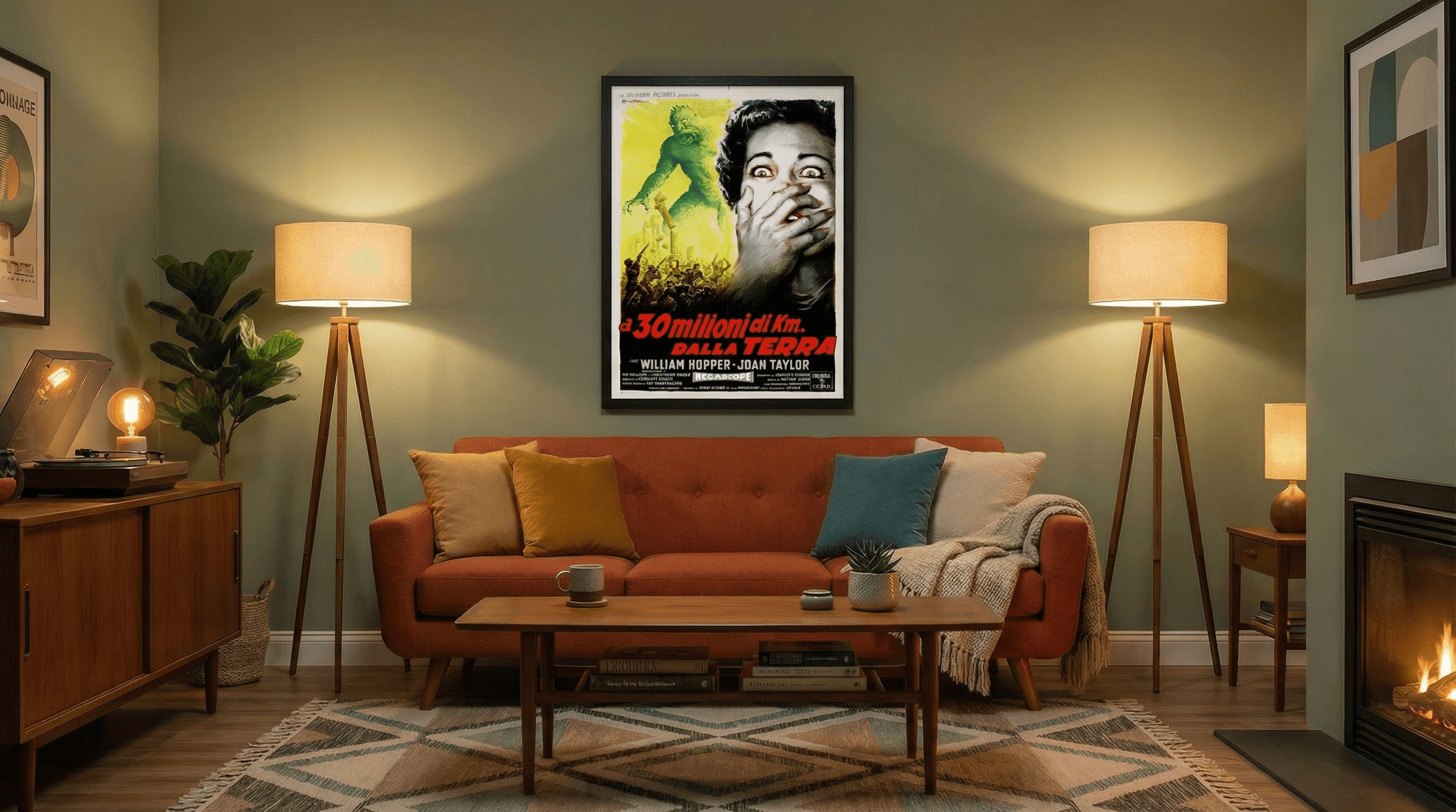 A 30 milioni di Km dalla Terra, William Hopper & Joan Taylor, 1957 2