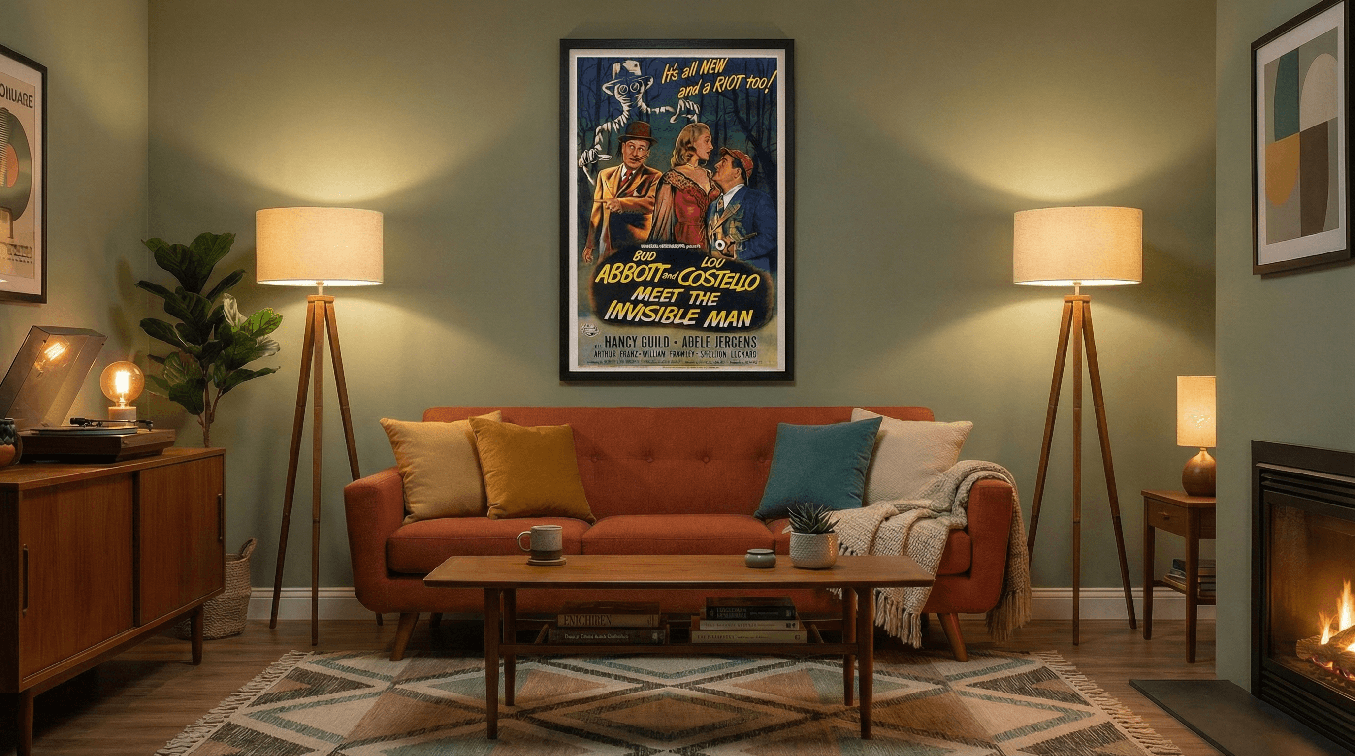 Abbott and Costello Meet the Invisible Man, Universal Comedy, 1951 2