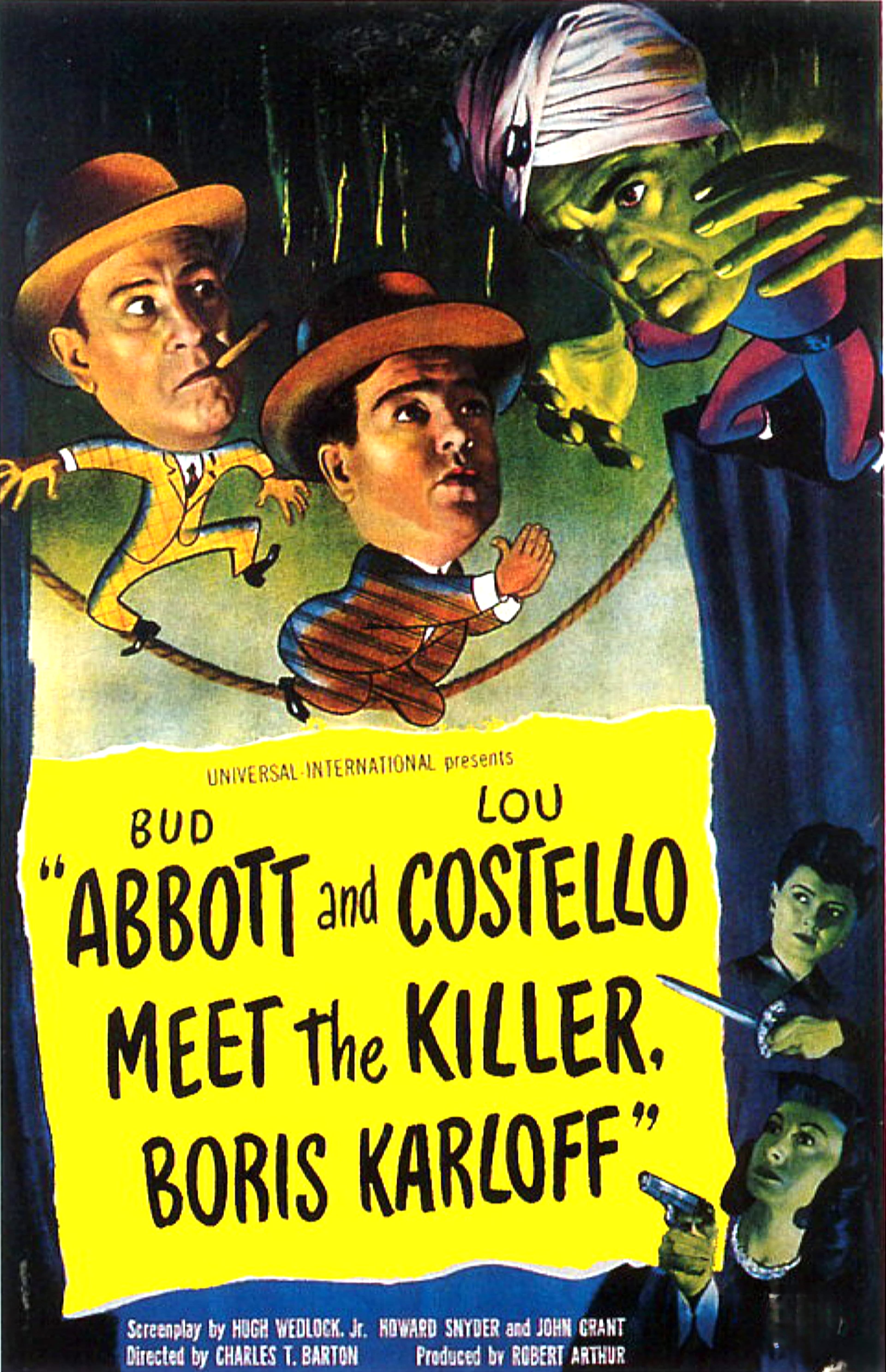 Abbott and Costello Meet the Killer, Boris Karloff – Universal, 1949